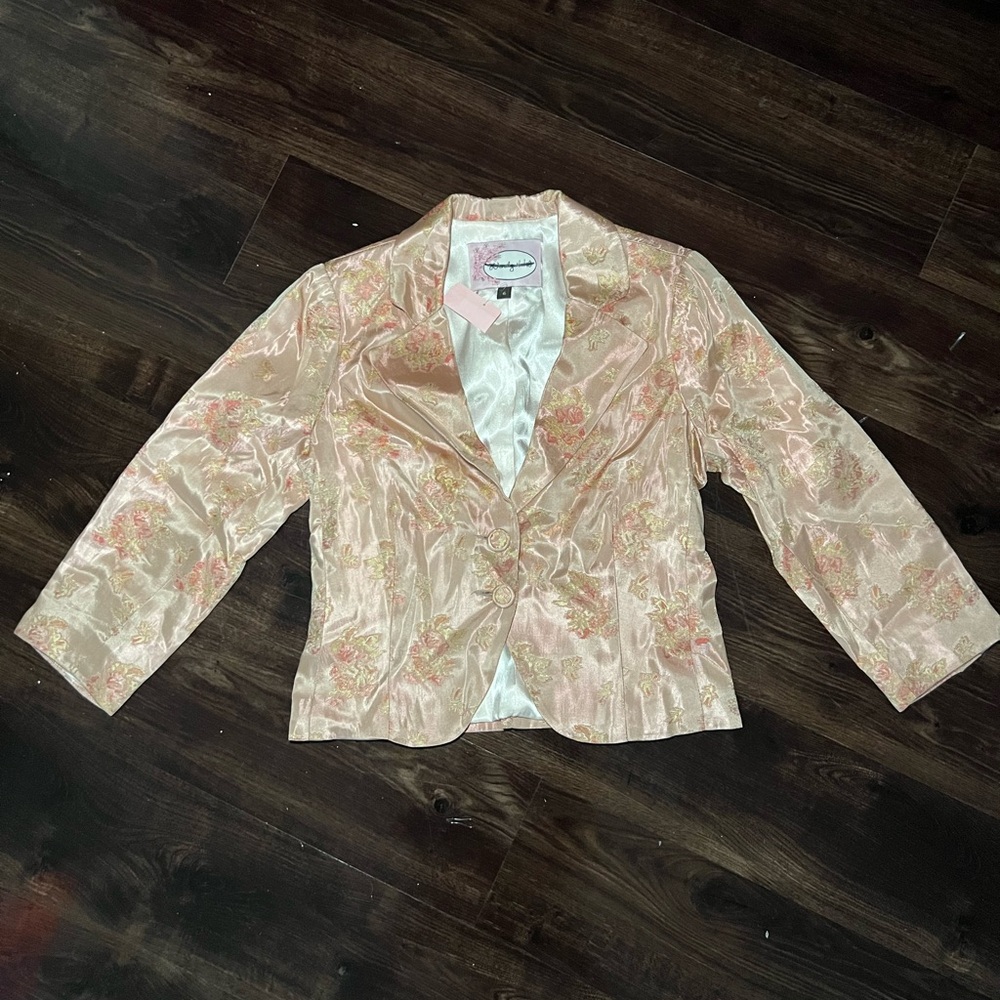 NWT Floral Wendy Hil Blazer Size 6